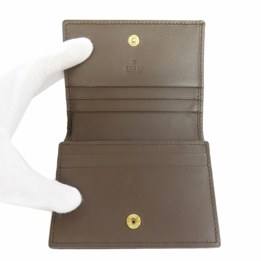 Gucci GG Supreme Bi fold Wallet coin purse - Picture 4 of 6